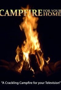 Evening Crackling Campfire