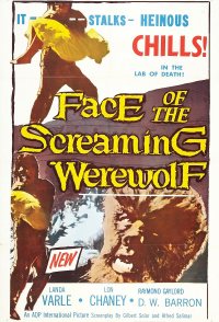 Face of the Screaming Werewolf