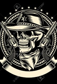 Guns Guitars and a Badge..