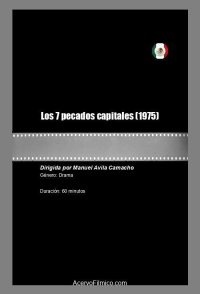 Los 7 pecados capitales
