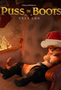 Puss in Boots' Yule Log