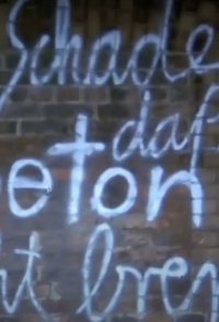 Schade, daß Beton nicht brennt