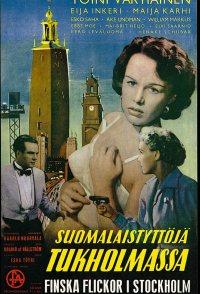 Suomalaistyttöjä Tukholmassa