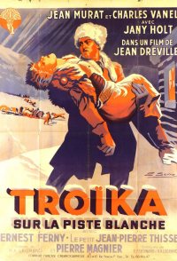 Troïka sur la piste blanche